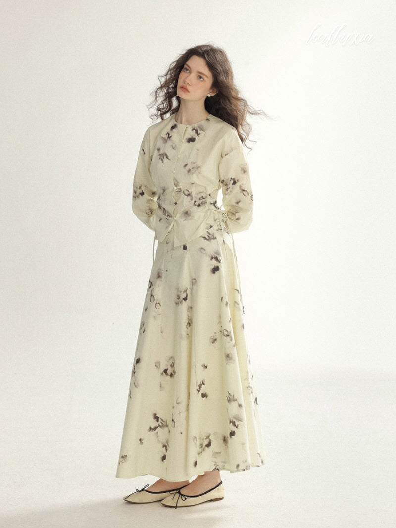 Whispered Petals Two-Piece Set