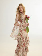 Floria Dream Chiffon Dress