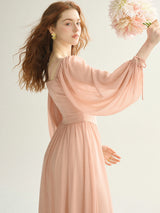 Soft Coral Grace Dress