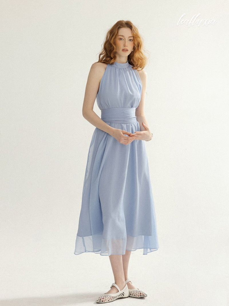 Celestial Blue Midi Dress