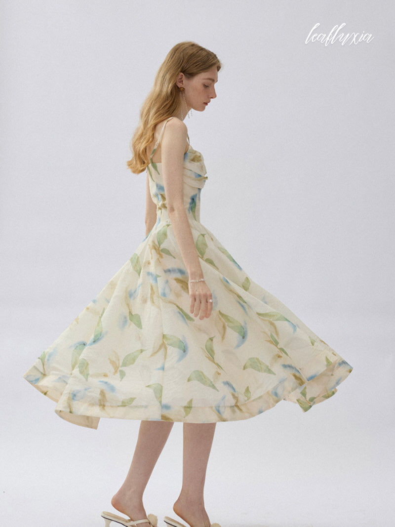 Azure Windleaf Dress