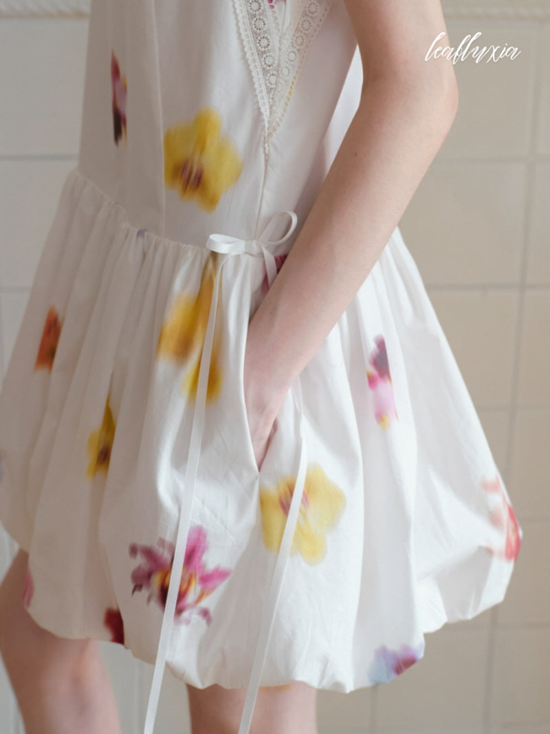 Whispering Petal Dress