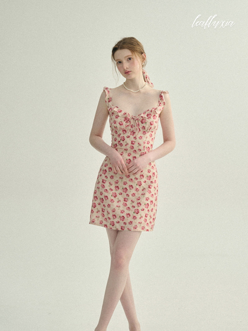Rose Whisper Lounge Dress