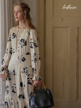 Ivory Whisper Bloom Dress