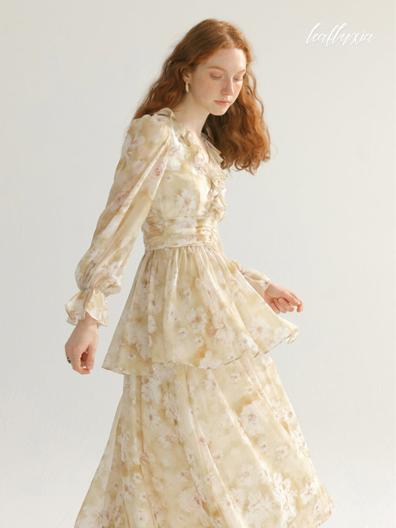 Ethereal Frill Dress