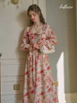 Antique Rose Floral Dress