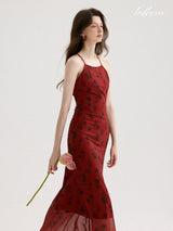 Rosé Noir Reverie Dress