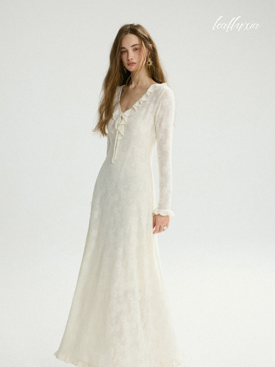 Ivory Lace Reverie Dress