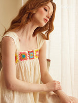 Bohemian Crochet Sundress