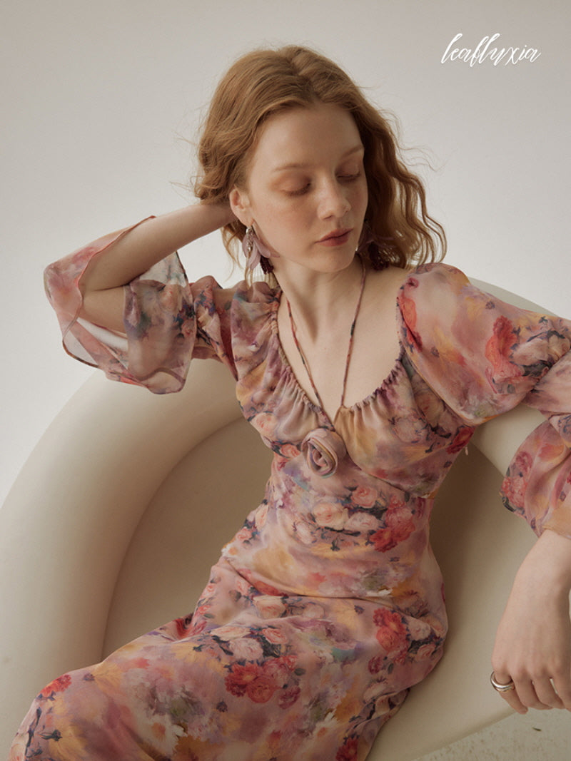 Dusky Petal Dress