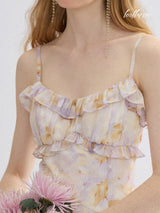 Aurora Bloom Ruffle Dress