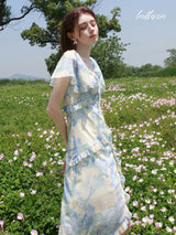 Morning Mist Petal Dress