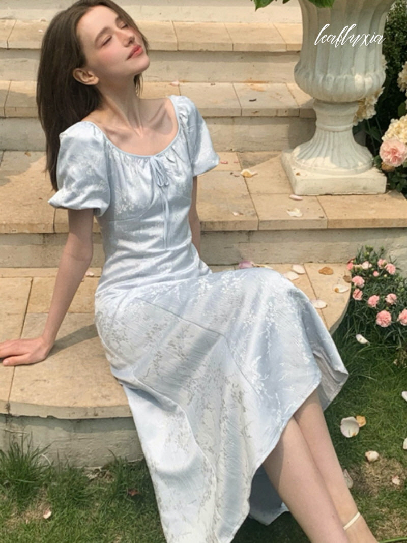 Arctic Serene Bloom Dress