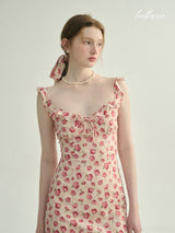 Rose Whisper Lounge Dress