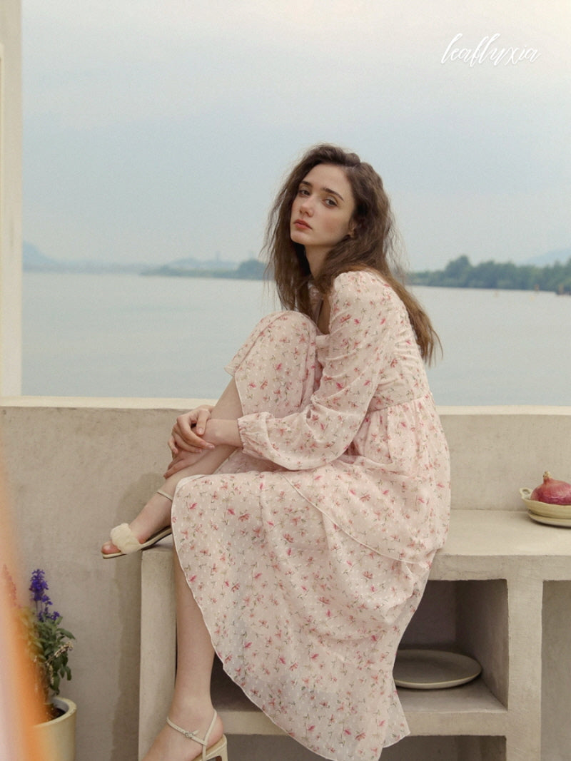 Soft Peony Dress