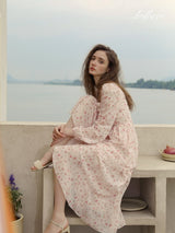 Soft Peony Dress