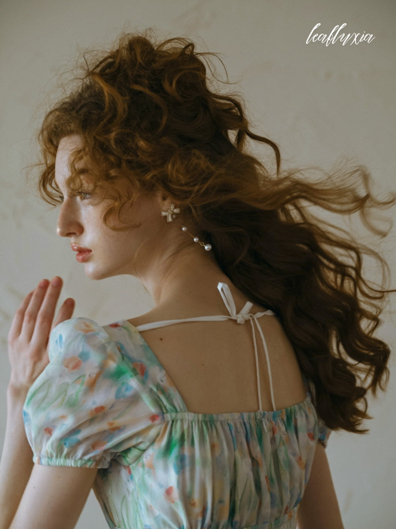 Soft Breeze Floral Dress
