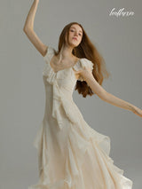 Creamy Elegance Dress