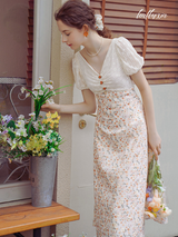 Spring Melody Puff Dress
