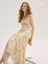 Aurora Blossom Whisper Dress