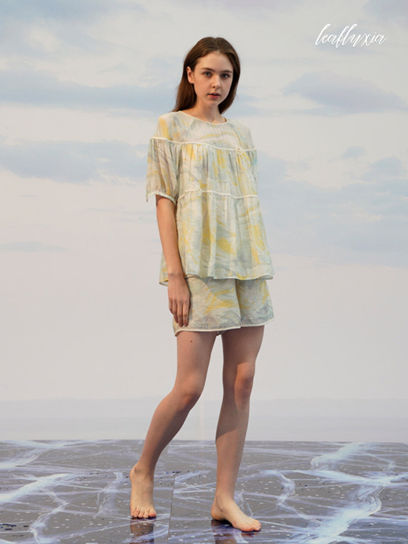 Whispering Bloom Loungewear