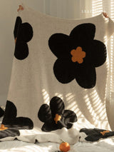 Meadow Bloom Knit Blanket