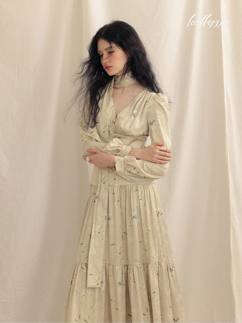 Butterfly Meadow Maxi Dress