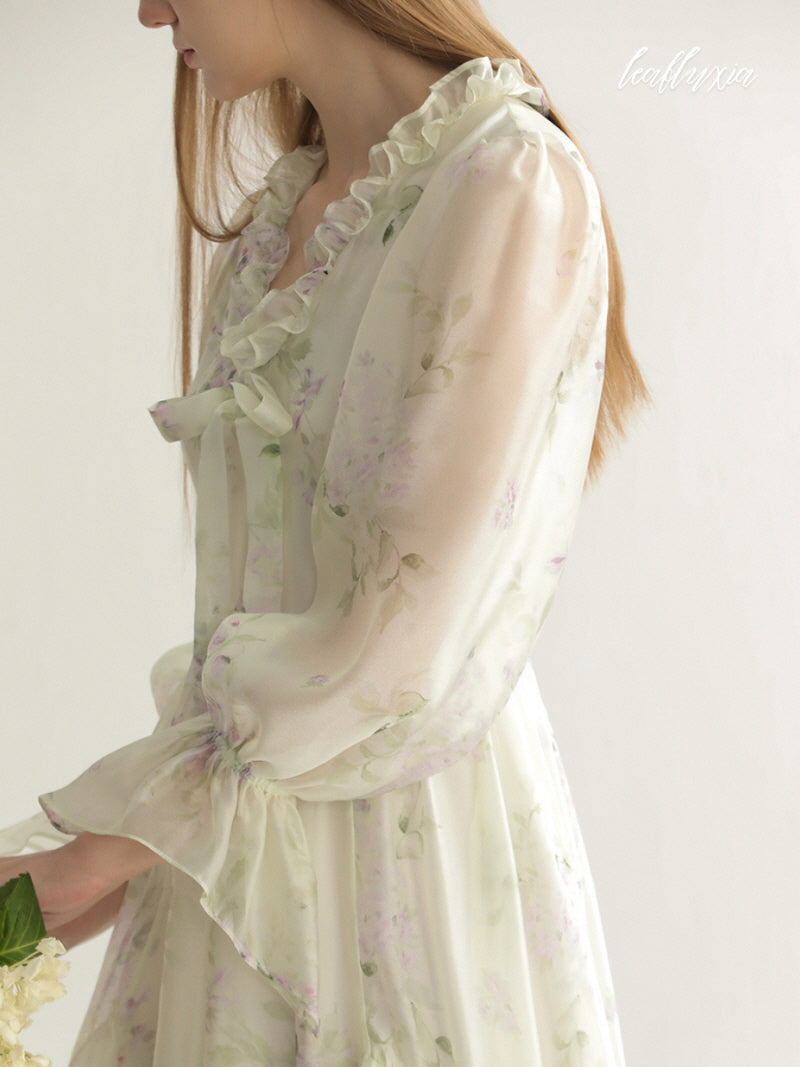 Lavender Haze Petal Dress