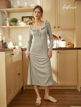 Autumn Breeze Lounge Dress