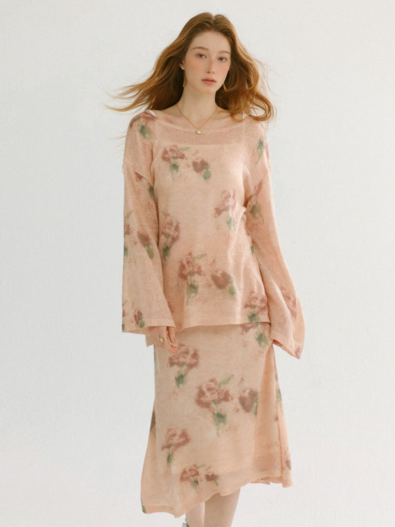 Blush Floral Two-Piece