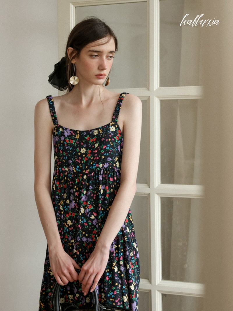 Ethereal Floral Lounge Dress