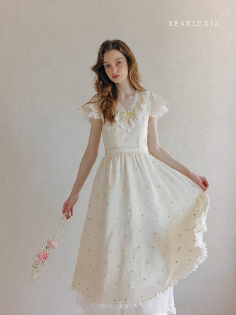 Petal Lace Reverie Dress