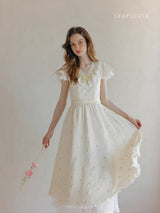 Petal Lace Reverie Dress