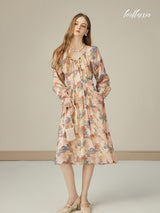 Spring Serenade Floral Dress