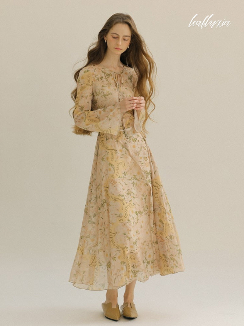 Amber Floral Long Dress