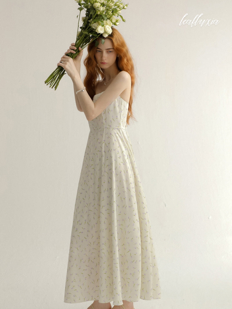 Soft Lavender Bloom Dress