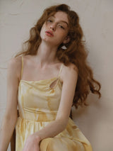 Golden Sunrise Elegance Dress
