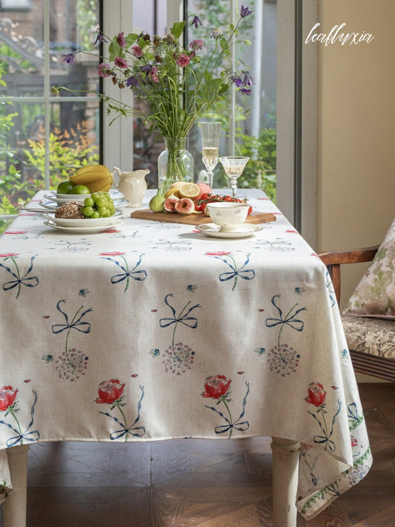 Primrose Garden Tablecloth