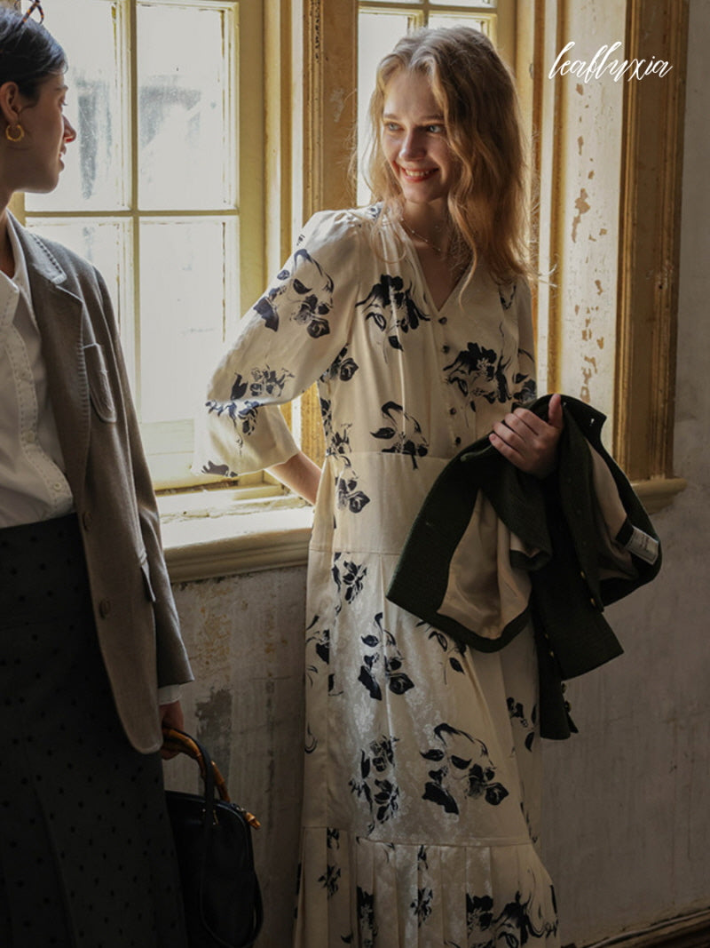 Ivory Whisper Bloom Dress