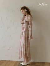 Pastel Elegance Floral Dress