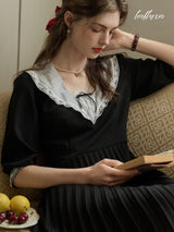 Timeless Elegance Pleated Dress