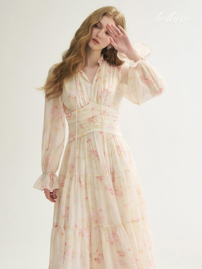 Ethereal Bloom Maxi Dress