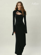 Black Orchid Evening Dress