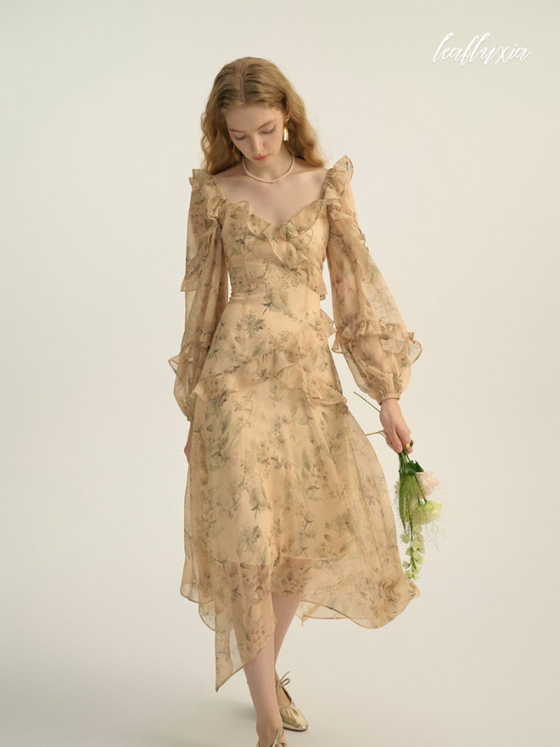 Amber Bloom Dress