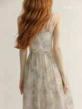 Pure Rose Veil Dress