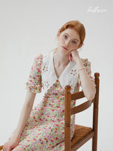 Vintage Garden Collar Dress