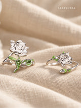 Jasmine Vine Adjustable Ring | 925 Sterling Silver