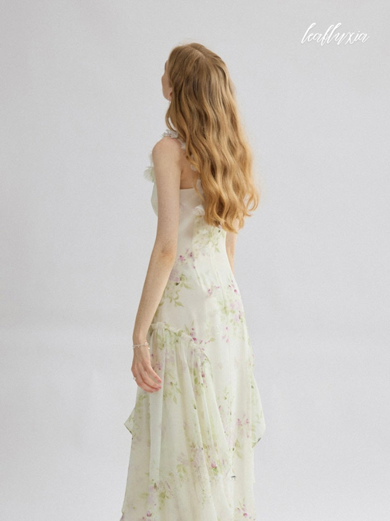 Whispering Mint Blossom Dress