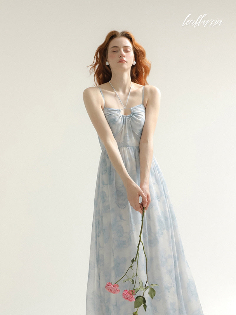 Blue Petal Reverie Dress