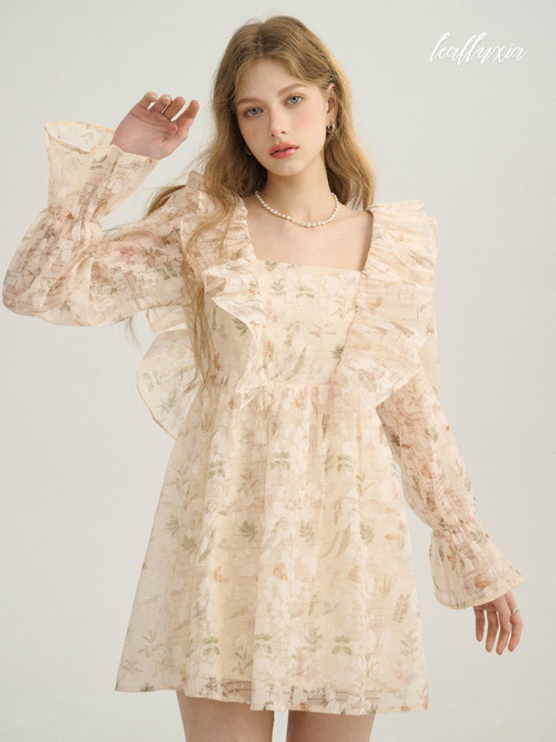 Blossom Ruffle Charm Dress